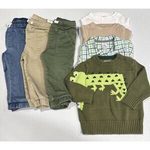 Baby Boy Clothes Size 18M Joggers, Sweater, Shirt, Sweater Multicolor Casual